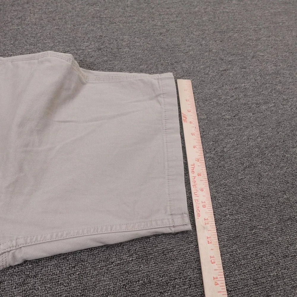 Carhartt Cargo Shorts Mens 36 Beige Canvas Stretch 11 Inseam Workwear Relaxed